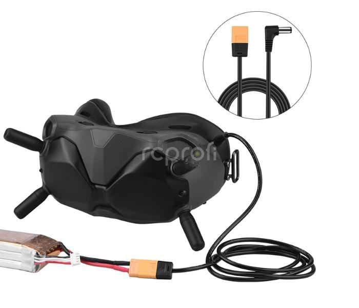 DJI FPV Goggle V2 - XT60 Power Cable