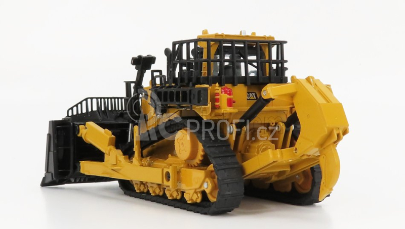 Dm-models Caterpillar Card11t Ruspa Cingolata - Scraper Track Type Tractor 1:64 Žlutá Černá