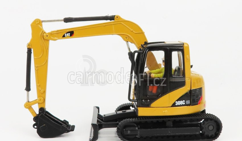 Dm-models Caterpillar Cat308c Cr Pásový bagr 1:50, žlutá