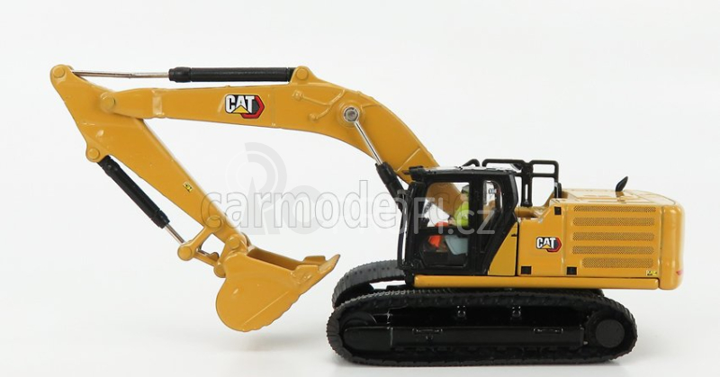 Dm-models Caterpillar Cat336 Escavatore Cingolato - Tractor Hydraulic Excavator 1:87 Žlutá Černá