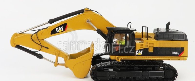 Dm-models Caterpillar Cat347d Pásový bagr 1:50, žlutá