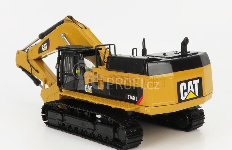 Dm-models Caterpillar Cat347d Pásový bagr 1:50, žlutá