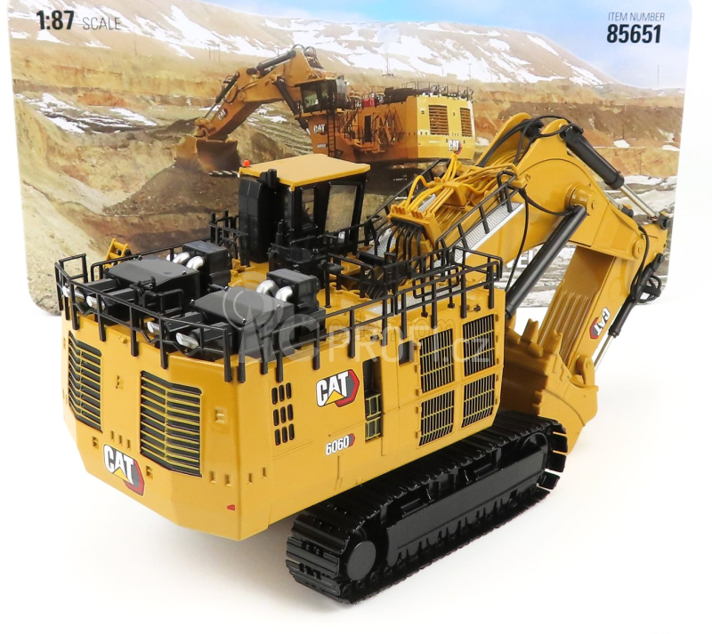 Dm-models Caterpillar Cat6060 Pásový bagr 1:87, žlutá