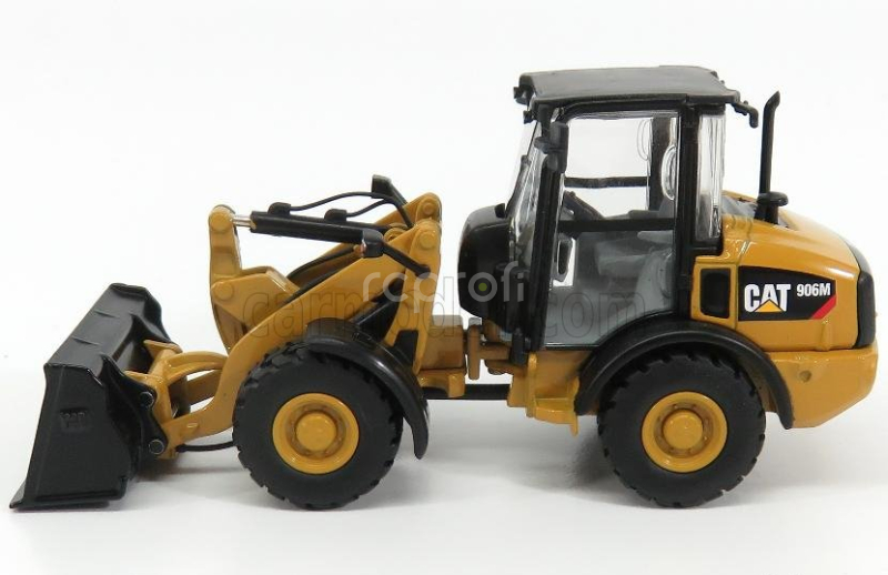 Dm-models Caterpillar Cat906m Ruspa Gommata - Scraper Tractor Wheel Loader 1:50 Žlutá Černá