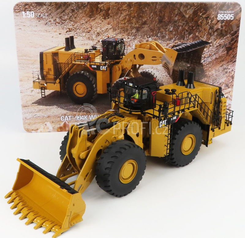 Dm-models Caterpillar Cat994k Kolový nakladač 1:50, žlutá