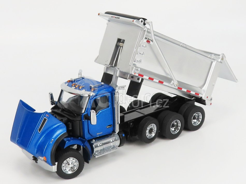 Dm-models Kenworth T880s Truck Cassone Ribaltabile 4-assi 1990 1:50 Blue