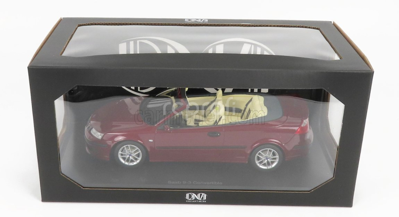 Dna collectibles Saab 9-3 Aero Convertible 2005 Cabriolet 1:18 Red