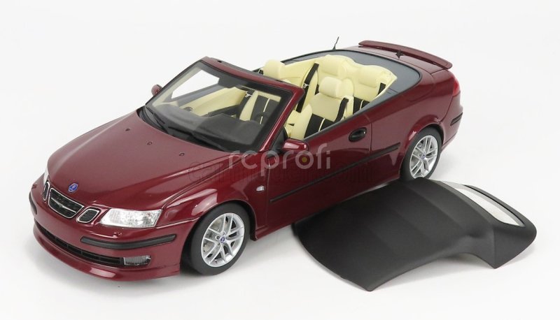 Dna collectibles Saab 9-3 Aero Convertible 2005 Cabriolet 1:18 Red