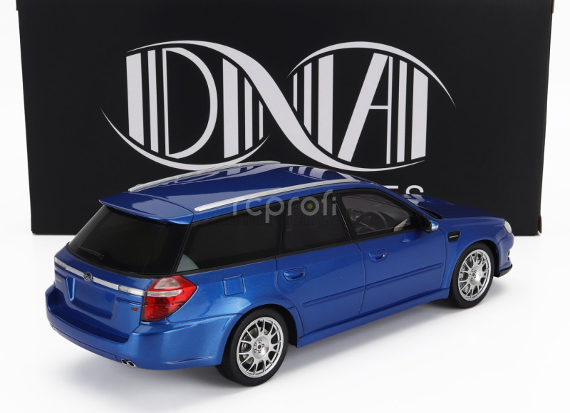 Dna collectibles Subaru Legacy Sti S402 Touring Station Wagon 2006 1:18 Blue