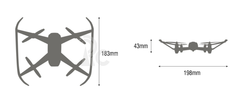 Dron UDI U31R Navigator s monitorem FPV a brýlemi