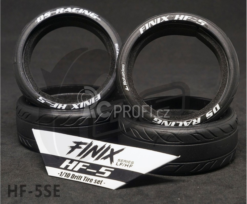 DS Racing Drift Tire Finix Series HF-5, 4 ks