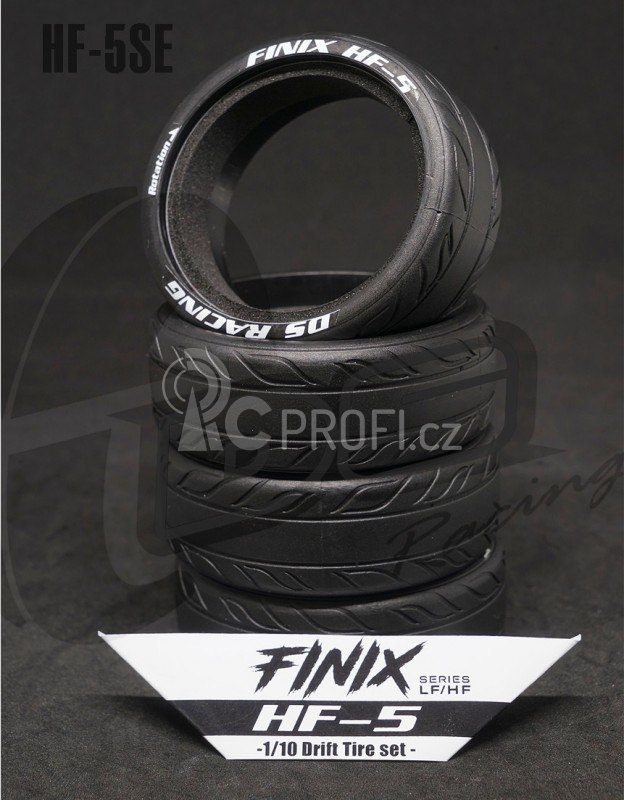 DS Racing Drift Tire Finix Series HF-5, 4 ks