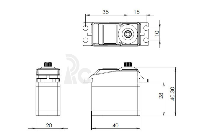 DS1009 (0.10s/60°, 8.8kg.cm)