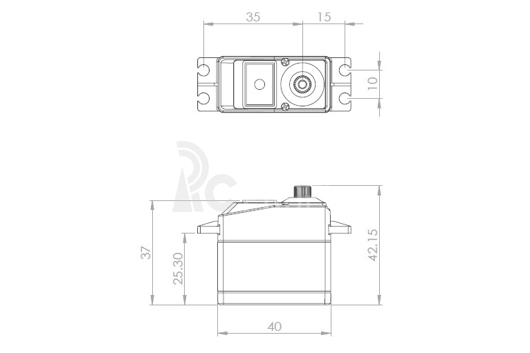 DS1220 (0.14s/60°, 30.4kg.cm)