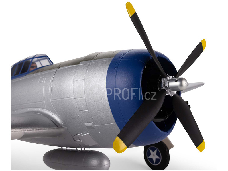 E-flite P-47 Razorback 1.2m SAFE Select BNF Basic