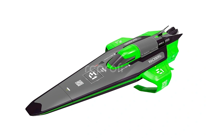 RC loď E1 RaceBird Lite RC Hydrofoil Boat 2.4GHz RTR, zelená