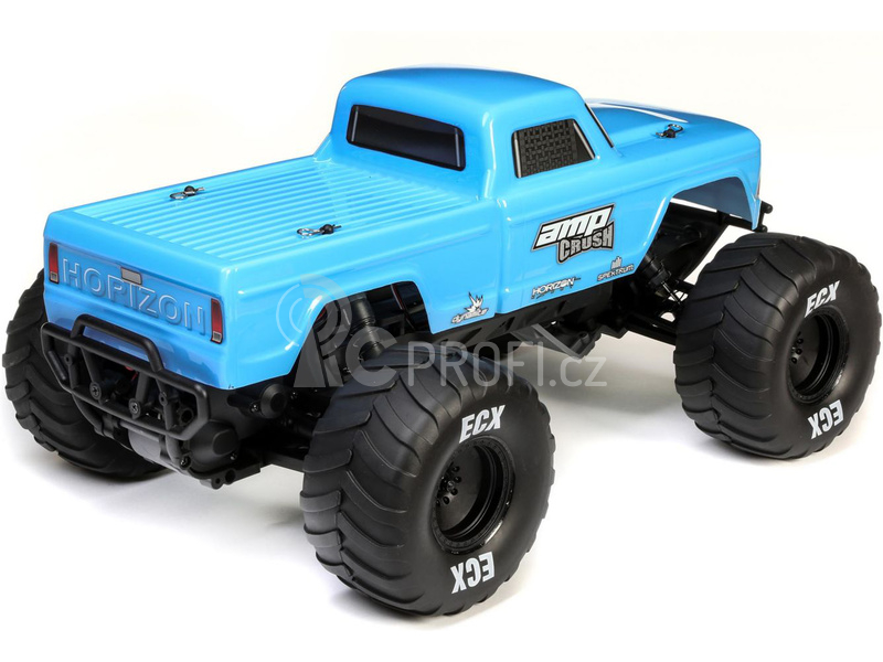 RC auto ECX AMP Crush 1:10 RTR, oranžová