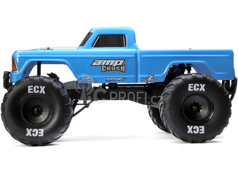 RC auto ECX AMP Crush 1:10 RTR, oranžová