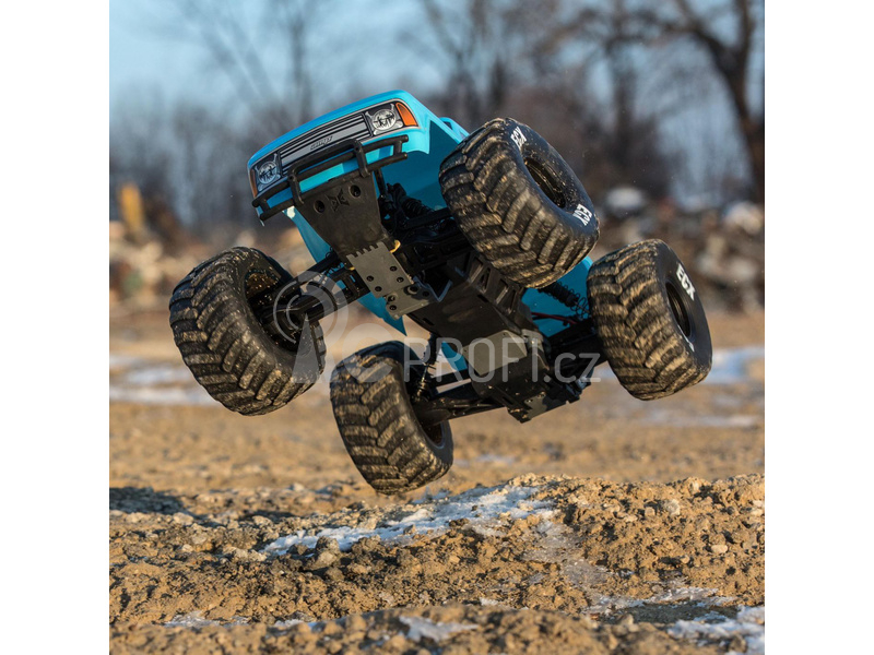 RC auto ECX AMP Crush 1:10 RTR, oranžová