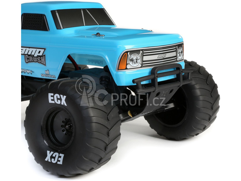 RC auto ECX AMP Crush 1:10 RTR, oranžová