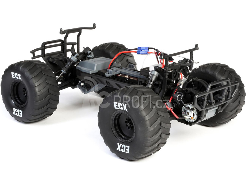 RC auto ECX AMP Crush 1:10 RTR, oranžová