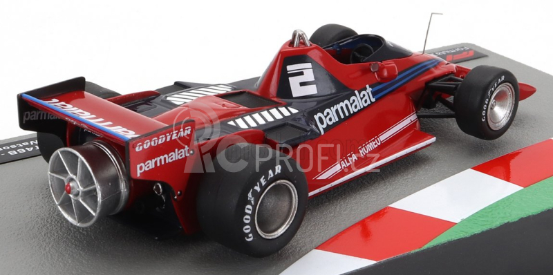 Edicola Alfa romeo F1  Brabham Bt46b Parmalat N 2 Season 1978 John Watson 1:43 Červená Modrá