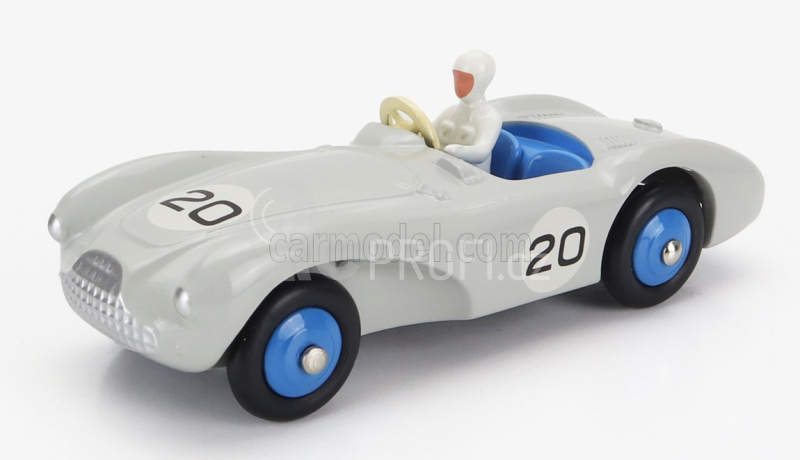 Edicola Aston martin Db3 Sports Spider N 20 Racing 1950 1:43 Světle Šedá