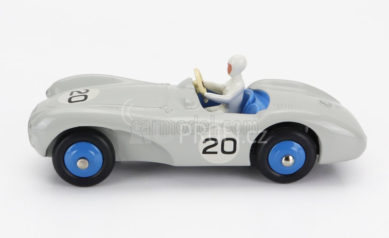 Edicola Aston martin Db3 Sports Spider N 20 Racing 1950 1:43 Světle Šedá