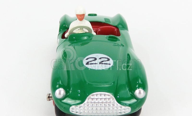 Edicola Aston martin Db3 Sports Spider N 22 Racing 1950 1:43 Zelená