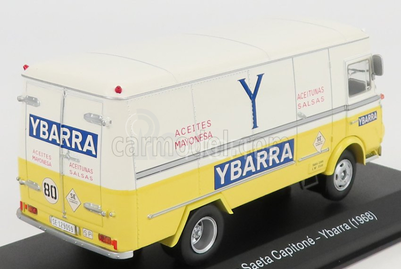 Edicola Barreiros Saeta Truck Capitone Ybarra 1968 1:43, žlutá