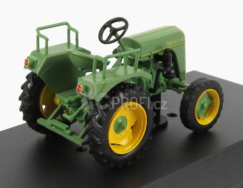 Edicola Bautz As120 Tractor 1955 - Con Vetrina - With Showcase 1:43 Zelená