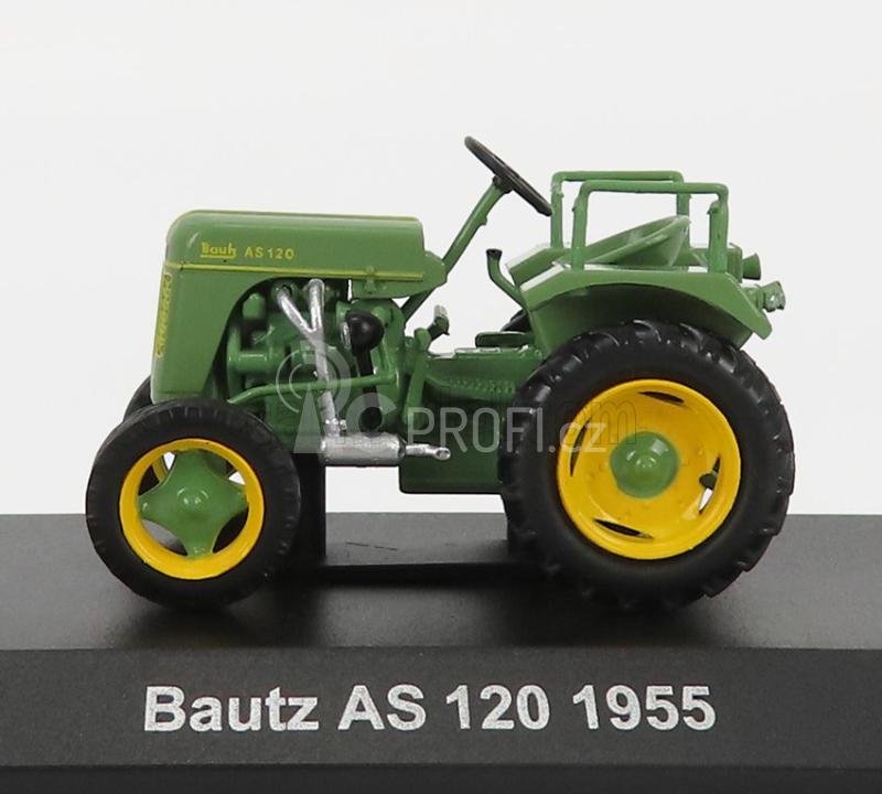 Edicola Bautz As120 Tractor 1955 - Con Vetrina - With Showcase 1:43 Zelená