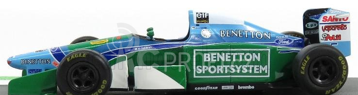 Edicola Benetton F1  B194 Ford N 5 Michael Schumacher Season 1994 World Champion 1:43 Zelená Modrá