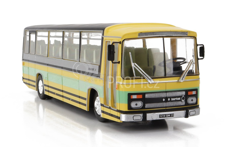 Edicola Berliet Cruisair Iii Autobus 1969 1:43 Žlutá Světle Zelená