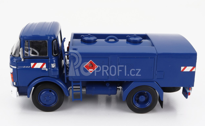 Edicola Berliet Gak 5r Tanker Truck Fuel Avitailleur Gendarmerie Police 2-assi 1969 1:43 Blue