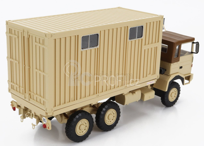 Edicola Berliet Gbd Truck 6x6 Military Postazione Mobile 1959 1:43 Vojenský Písek