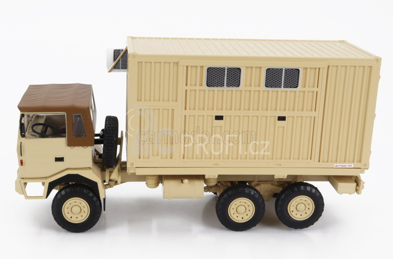 Edicola Berliet Gbd Truck 6x6 Military Postazione Mobile 1959 1:43 Vojenský Písek