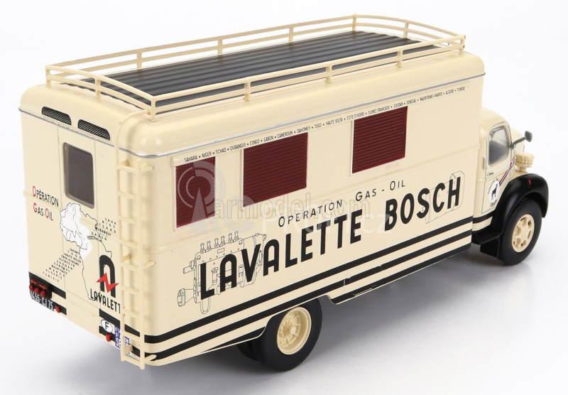 Edicola Berliet Glc6 Version Ii Truck Operation Gas Oil Lavalette Bosh 2-assi 1969 1:43 Cream