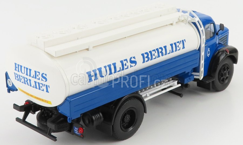 Edicola Berliet Glr8m2 Tanker Truck Huiles Berliet 1960 1:43 Modrá Bílá