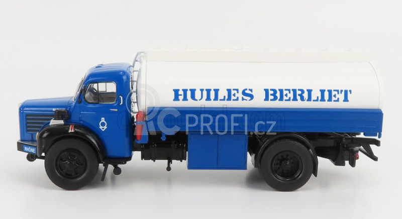 Edicola Berliet Glr8m2 Tanker Truck Huiles Berliet 1960 1:43 Modrá Bílá