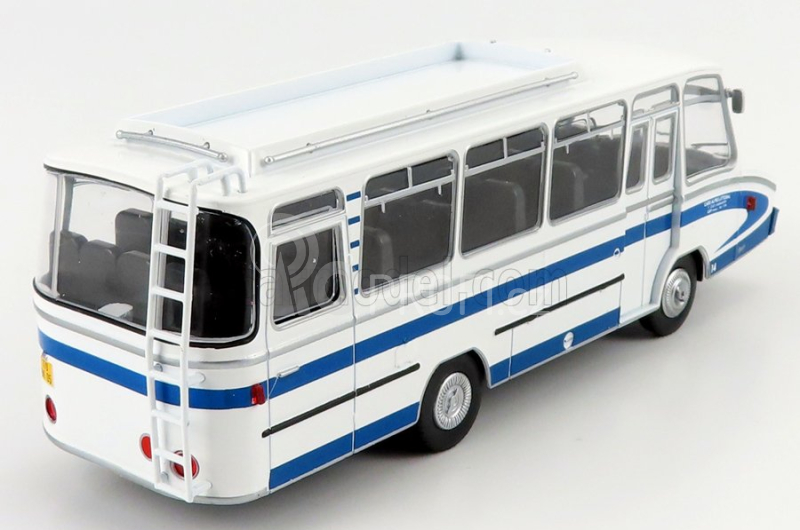 Edicola Berliet Stradair Truck Autobus 1965 1:43 Bílá Modrá