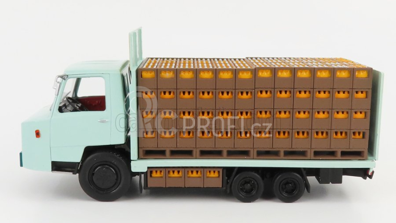 Edicola Berliet Tekel Truck Transports Dumesnil 3-assi 1966 1:43 Světle Modrá