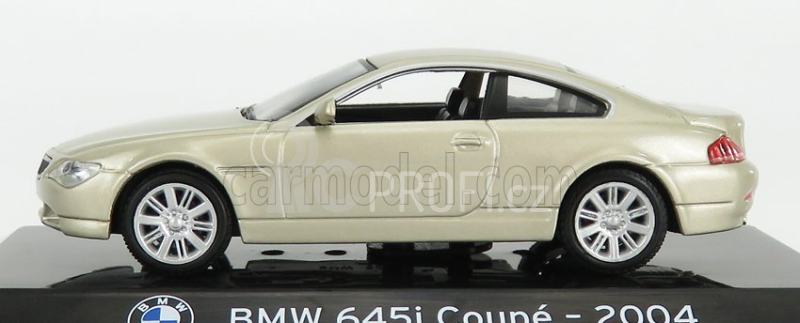 Edicola BMW 6-series 645i Coupe 2004 - Con Vetrina - With Showcase 1:43 Gold