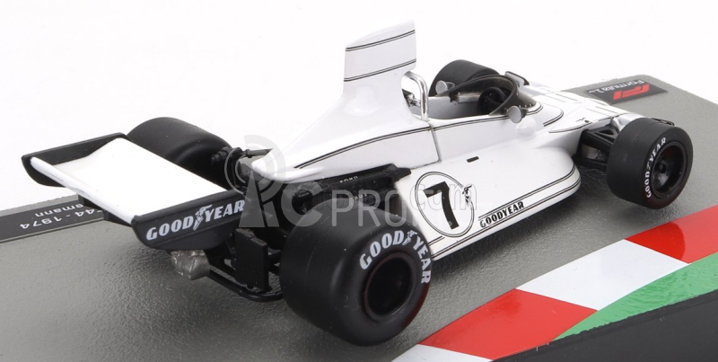 Edicola Brabham F1 Bt44 N 7 Season 1974 Carlos Reutemann 1:43 Bílá