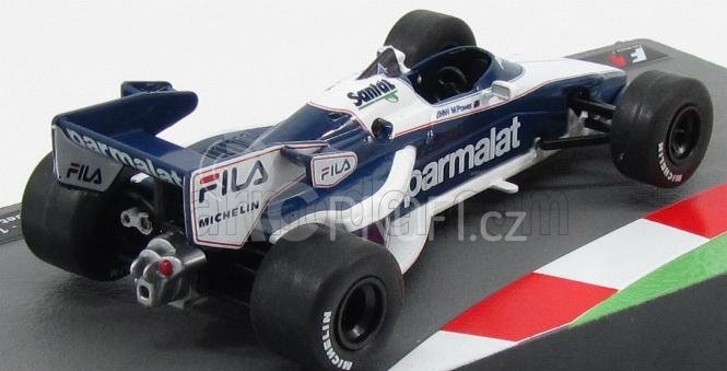 Edicola Brabham F1  Bt52 Bmw N 5 World Champion Season 1983 Nelson Piquet 1:43 Modrá Bílá