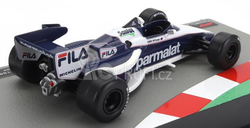 Edicola Brabham F1  Bt52 Parmalat N 6 Season 1983 Riccardo Patrese 1:43 Bílá Modrá