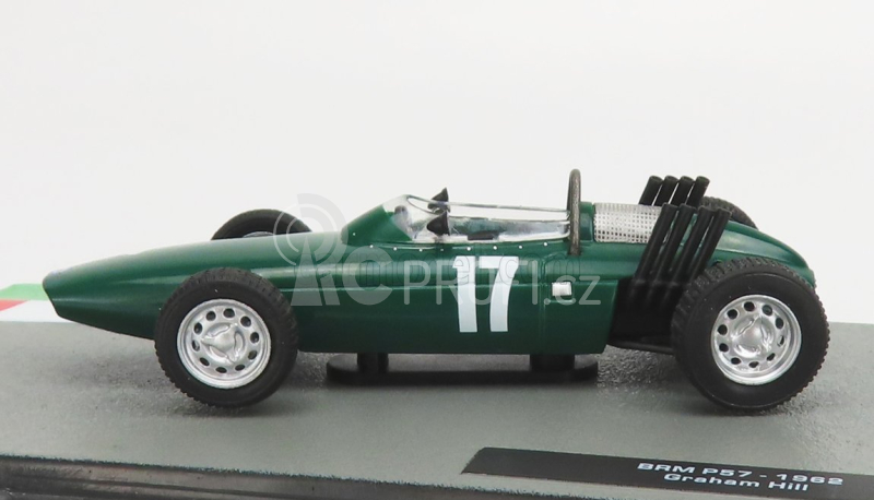 Edicola BRM F1  P57 N 17 World Champion Season 1962 Graham Hill 1:43 Zelená