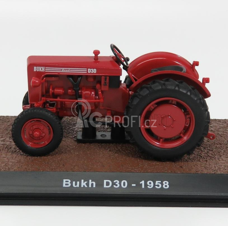 Edicola Bukh D30 Tractor 1958 1:32 Red