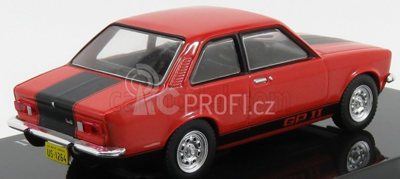 Edicola Chevrolet Chevette Gpii 1977 - Opel Kadett 1:43 Červená Černá