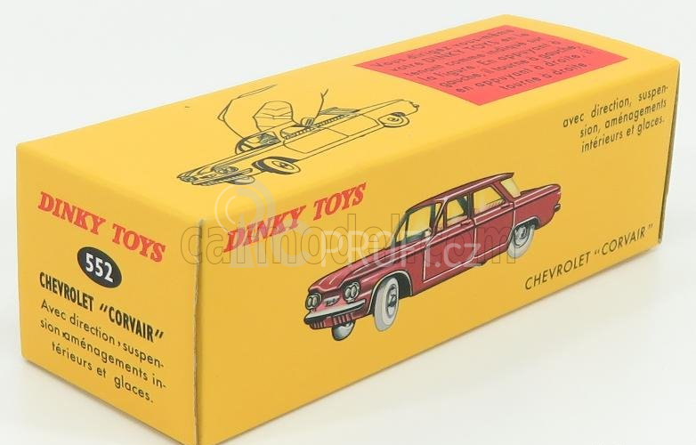 Edicola Chevrolet Corvair 1960 1:43 Red